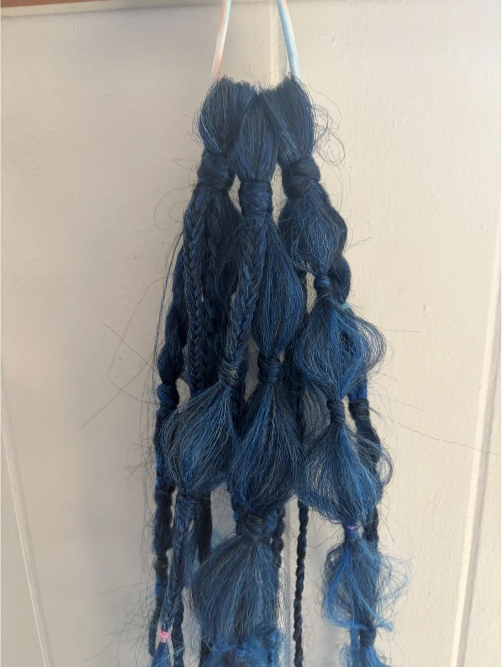 Blue Ponytail Hair extensions
